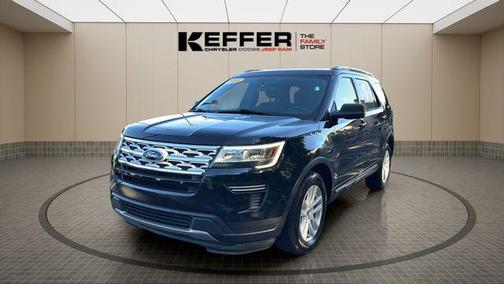 Shadow Black 2018 Ford Explorer XLT