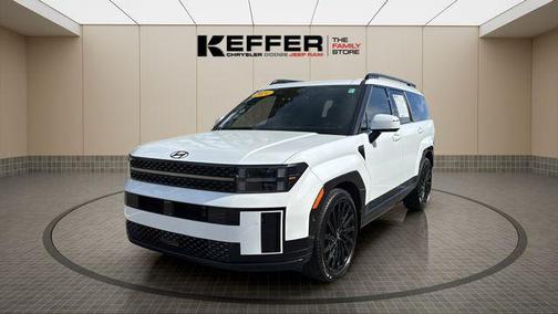 Serenity White 2024 Hyundai SANTA FE Calligraphy