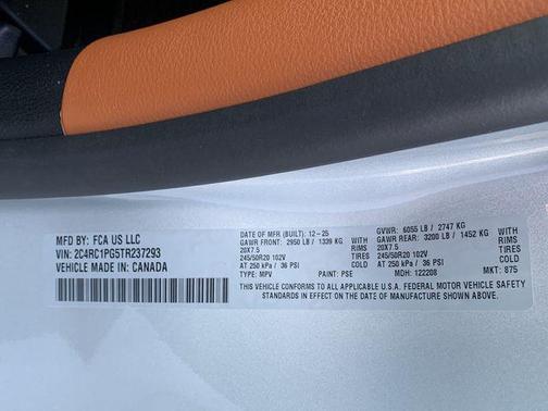 2026 Chrysler Pacifica L