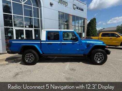 Hydro Blue Pearlcoat 2026 Jeep Gladiator Rubicon