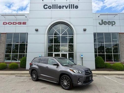 Predawn Gray Mica 2018 Toyota Highlander SE