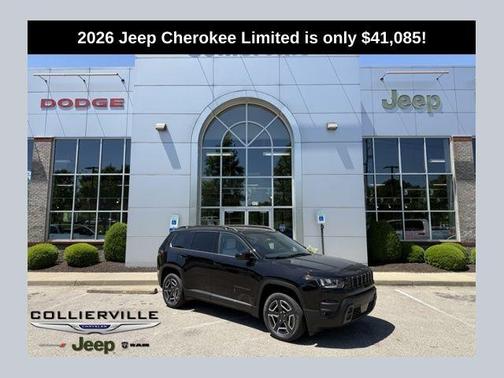 Diamond Black 2026 Jeep Cherokee LAREDO/LIMITED