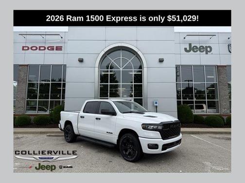 Bright White Clearcoat 2026 RAM 1500 Express