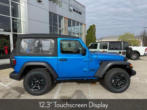 Hydro Blue Pearl 2026 Jeep Wrangler Sport