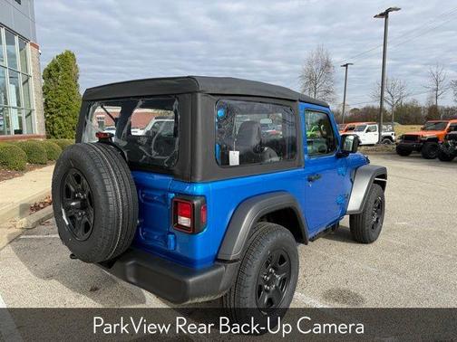 Hydro Blue Pearl 2026 Jeep Wrangler Sport
