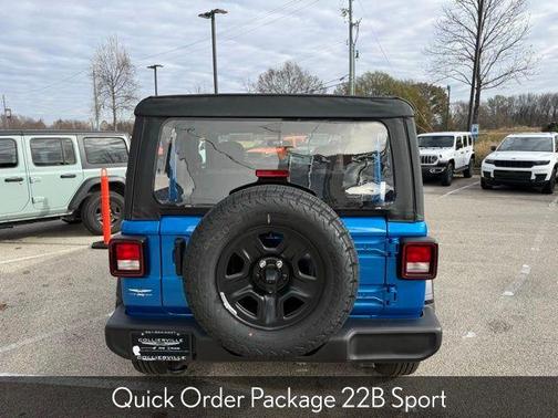 Hydro Blue Pearl 2026 Jeep Wrangler Sport