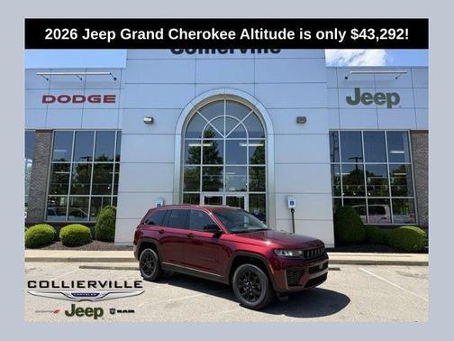 Velvet Red Pearlcoat 2026 Jeep Grand Cherokee Laredo
