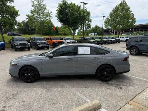 Gray 2024 Honda Accord Hybrid Sport-L