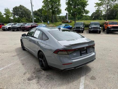 Gray 2024 Honda Accord Hybrid Sport-L