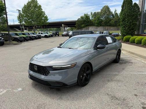 Gray 2024 Honda Accord Hybrid Sport-L