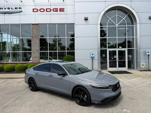 Gray 2024 Honda Accord Hybrid Sport-L