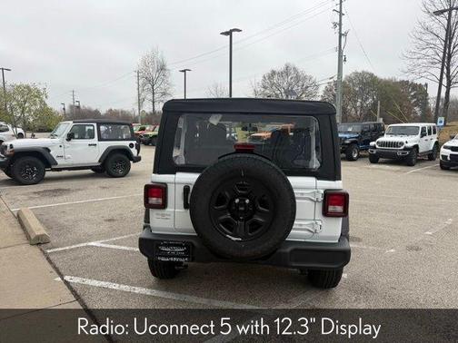 Bright White Clearcoat 2026 Jeep Wrangler Sport