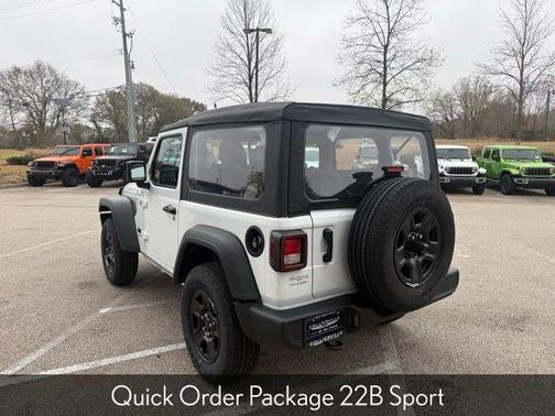 Bright White Clearcoat 2026 Jeep Wrangler Sport