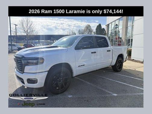 Ivory White 2026 RAM 1500 Laramie