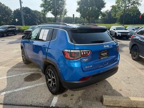 Hydro Blue Pearlcoat 2025 Jeep Compass Limited