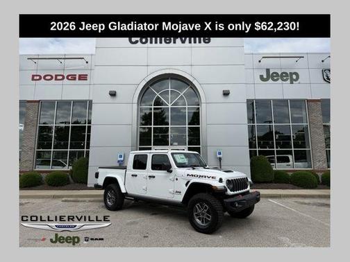 Bright White Clearcoat 2026 Jeep Gladiator Mojave