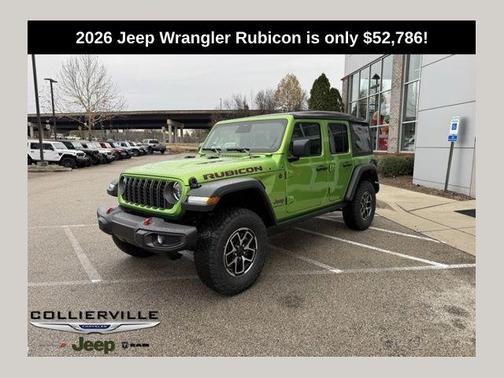 Mojito! Clearcoat 2026 Jeep Wrangler Rubicon