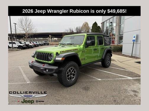 Mojito! Clearcoat 2026 Jeep Wrangler Rubicon