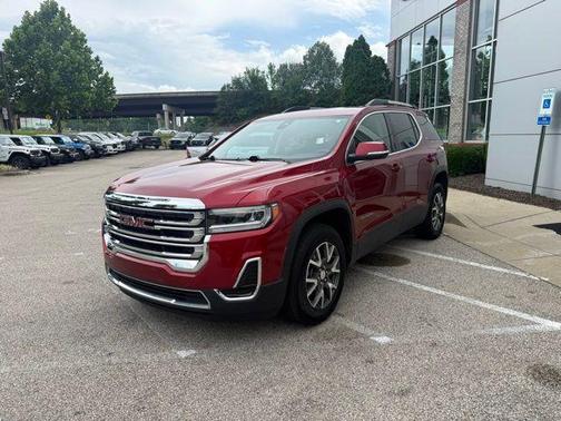 Volcanic Red 2023 GMC Acadia SLE