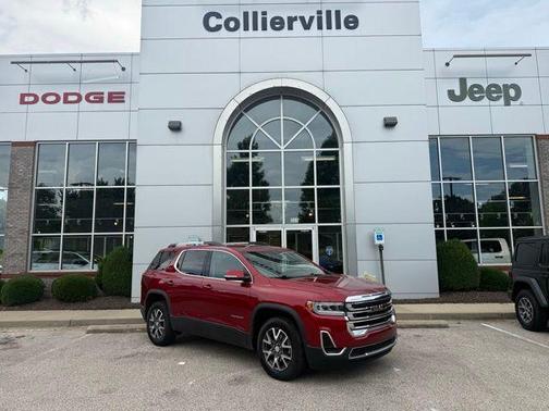Volcanic Red 2023 GMC Acadia SLE