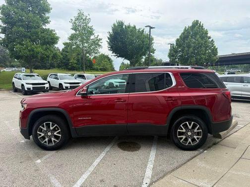 Volcanic Red 2023 GMC Acadia SLE