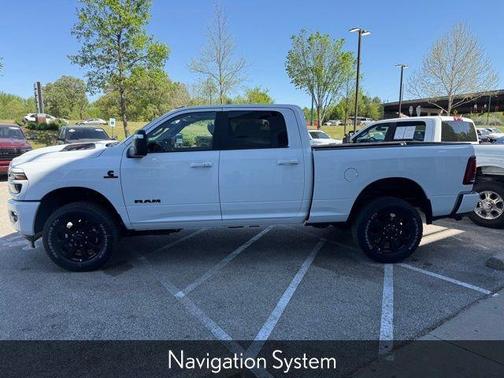 Bright White Clearcoat 2025 RAM 2500 Laramie