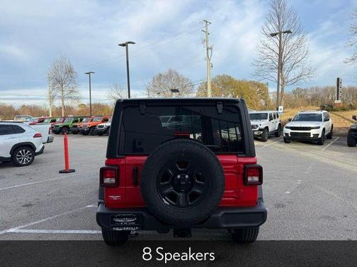 Firecracker Red Clearcoat 2026 Jeep Wrangler Sport