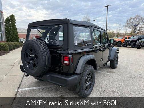 Black Clearcoat 2026 Jeep Wrangler Sport