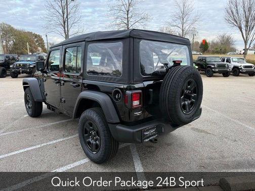 Black Clearcoat 2026 Jeep Wrangler Sport