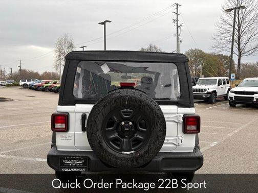 Bright White Clearcoat 2026 Jeep Wrangler Sport