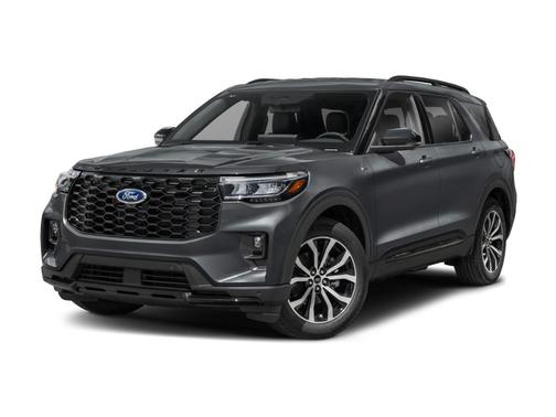 Black Metallic 2025 Ford Explorer ST
