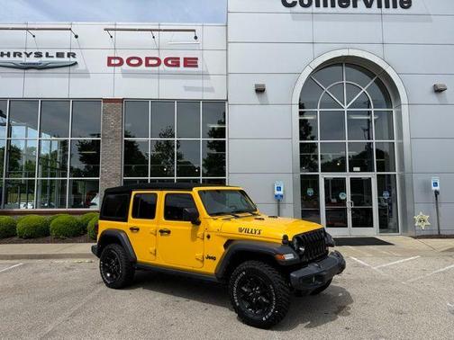 Baja Yellow Clearcoat 2021 Jeep Wrangler Unlimited Sport