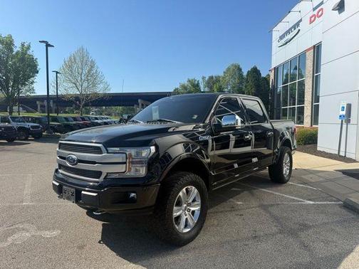 Black Metallic 2019 Ford F-150 Platinum