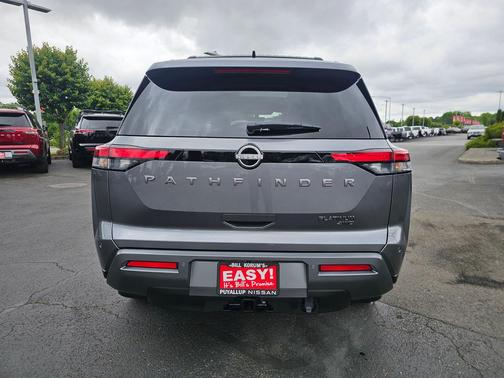 Gun Metallic 2026 Nissan Pathfinder Platinum