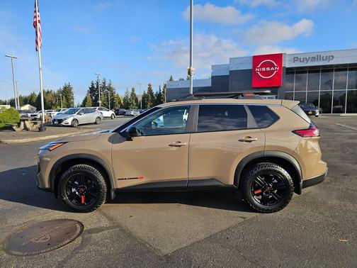 Baja Storm Metallic 2026 Nissan Rogue Rock Creek