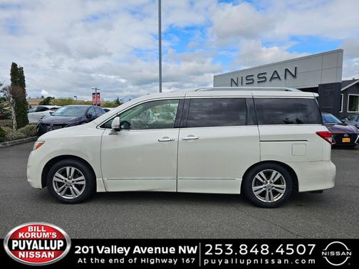 Glacier Pearl 2012 Nissan Quest SL