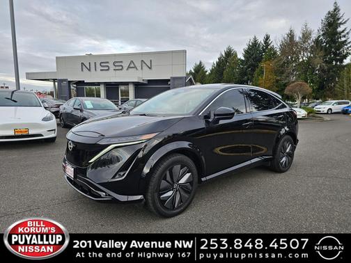 Black Diamond Pearl 2024 Nissan ARIYA EVOLVE+