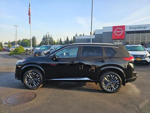 Super Black 2026 Nissan Rogue Platinum