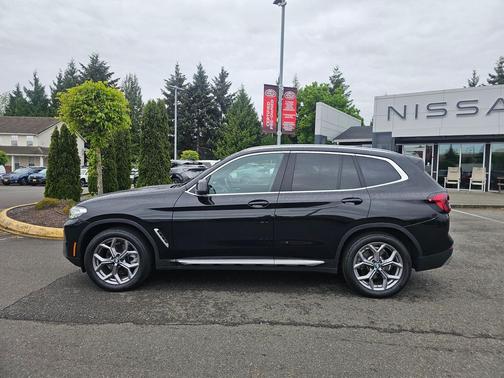 Black Sapphire Metallic 2024 BMW X3 xDrive30i