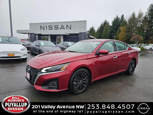 Scarlet Ember 2025 Nissan Altima SV FWD