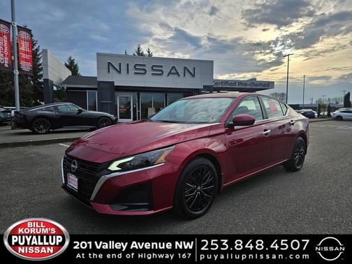 Scarlet Ember 2025 Nissan Altima SV FWD