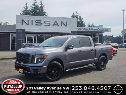Gun Metallic 2019 Nissan Titan SV