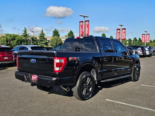 Agate Black 2022 Ford F-150 Lariat