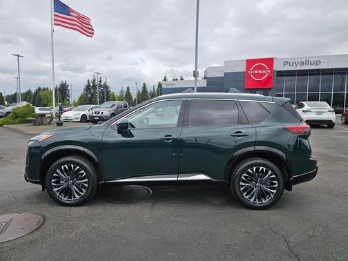 Obsidian Green 2026 Nissan Rogue Platinum