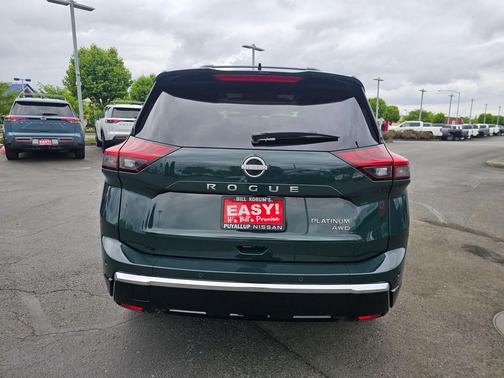 Obsidian Green 2026 Nissan Rogue Platinum