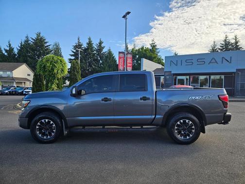 Gun Metallic 2023 Nissan Titan PRO-4X