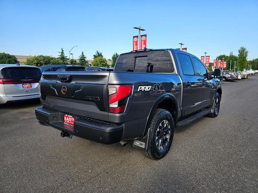 Gun Metallic 2023 Nissan Titan PRO-4X