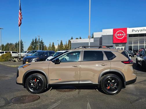 Baja Storm Metallic 2026 Nissan Rogue Rock Creek