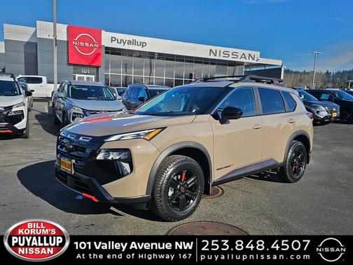 Baja Storm Metallic 2026 Nissan Rogue Rock Creek