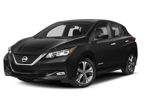 2-Tone White/Black 2020 Nissan Leaf SL PLUS 62 kWh
